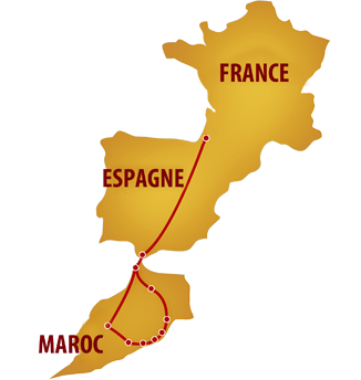 Carte du parcours